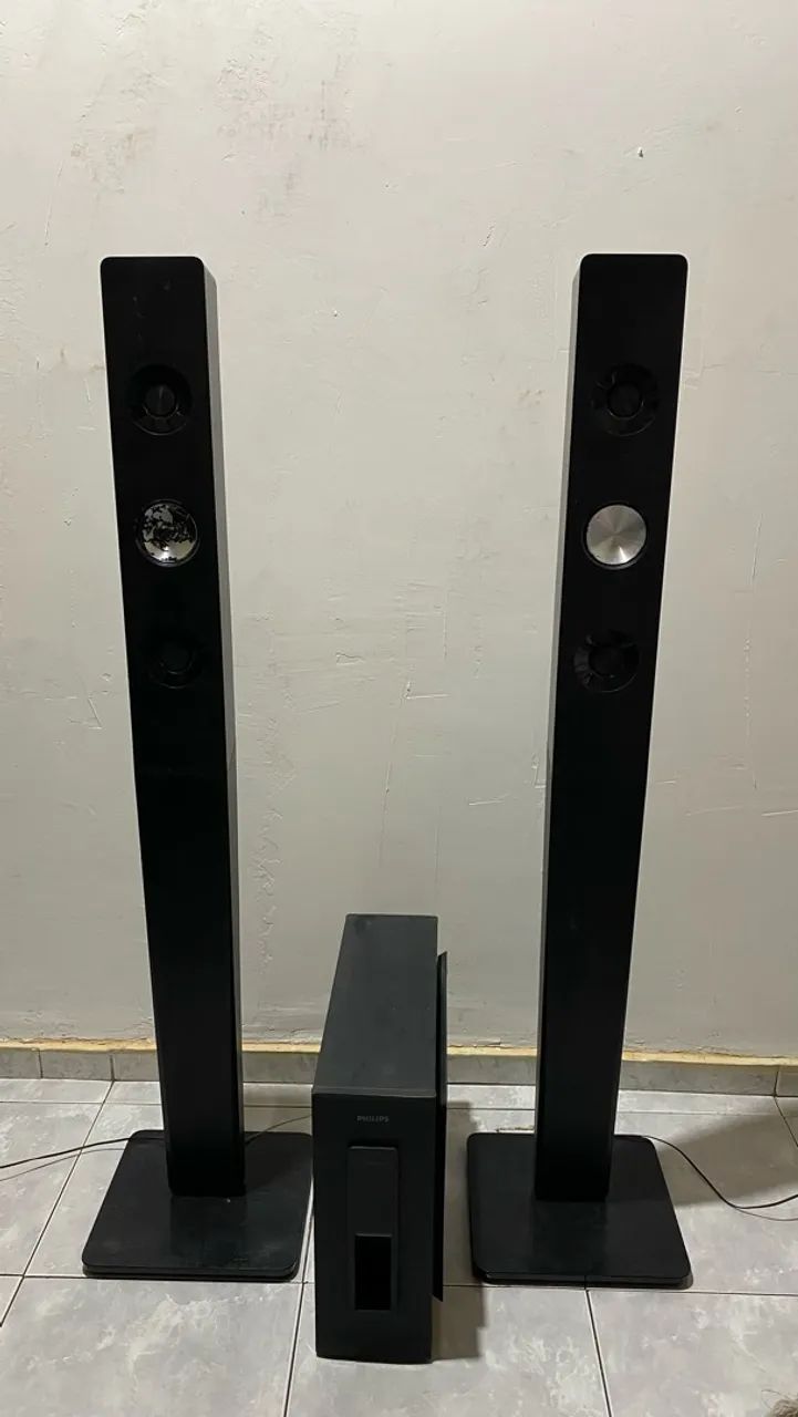 Caixas Torre e Subwoofer Philips  - Foto 3