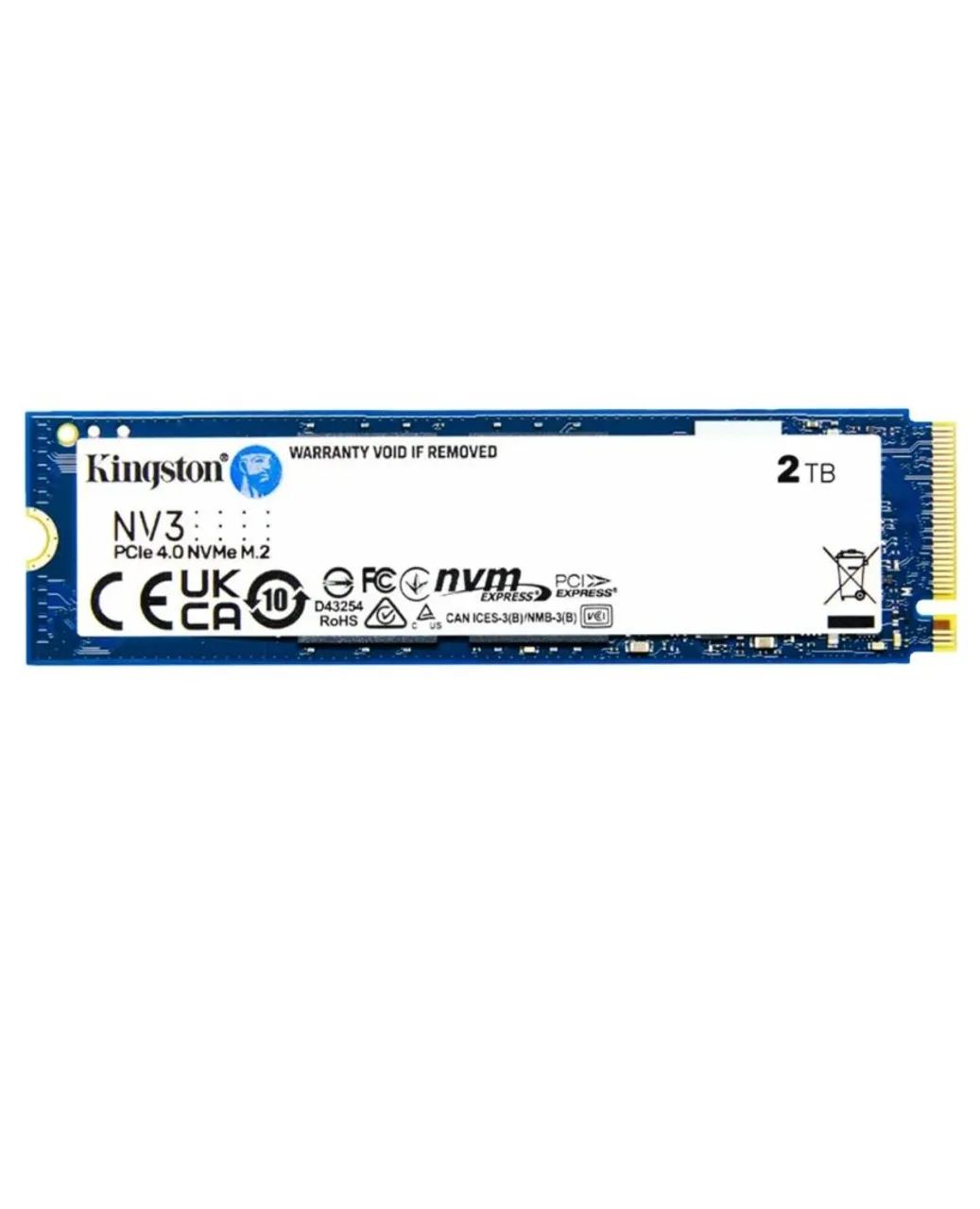 SSD 2TB Kingston M.2 Nvme PCie 4, Leitura 6000MB/s - Gravação 5000MB/s, Nv3 - Foto 3