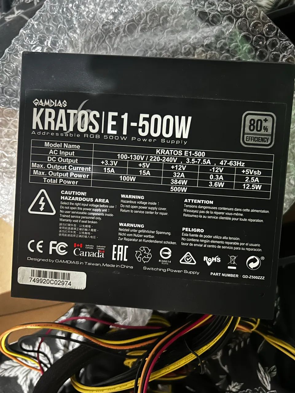 Placa-mãe e processador AMD (mais adereços)  - Foto 4