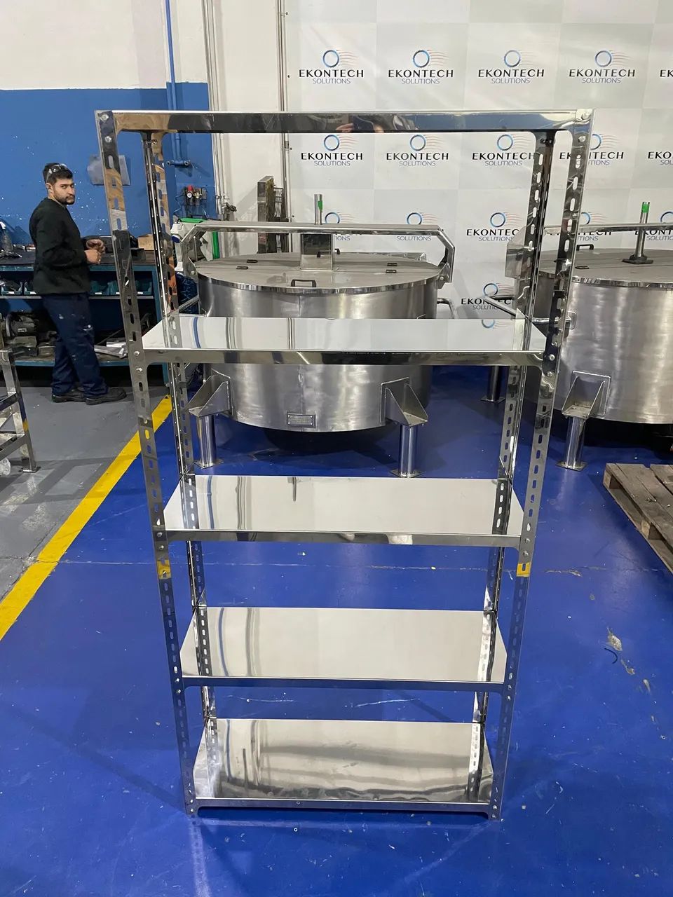 Estante de inox 5 prateleiras - Foto 2