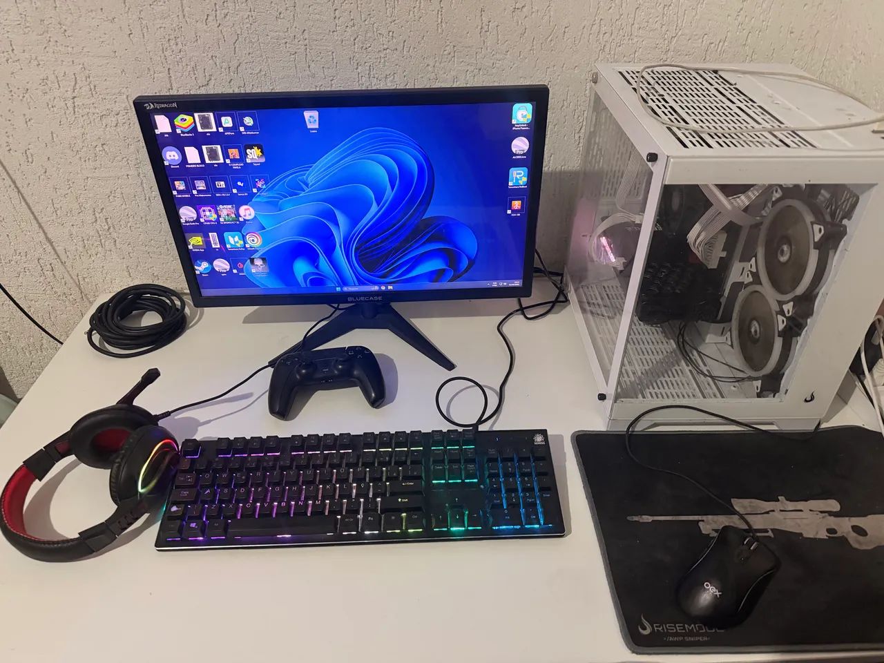 Pc gamer AMD Rysen 5600gt ,RTX 3060 12 gb  - Foto 4