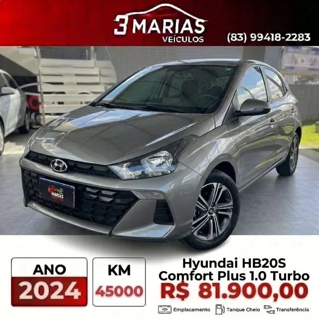 Hyundai Hb20S COMFORT 1.0 TB AT FLEX 2024