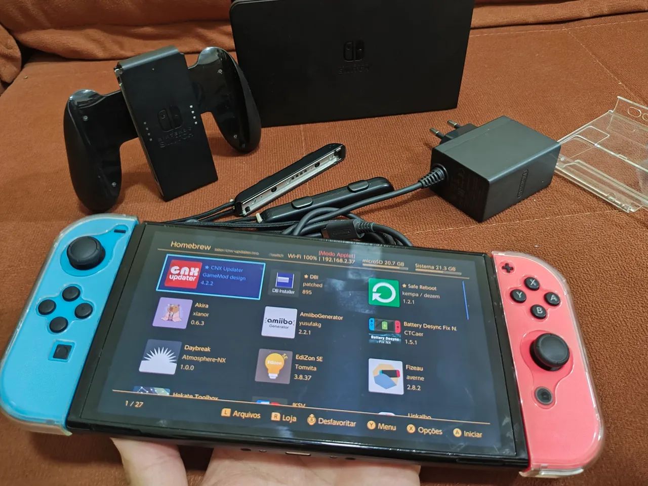 Nintendo Switch OLED Desbloqueado  - Foto 3