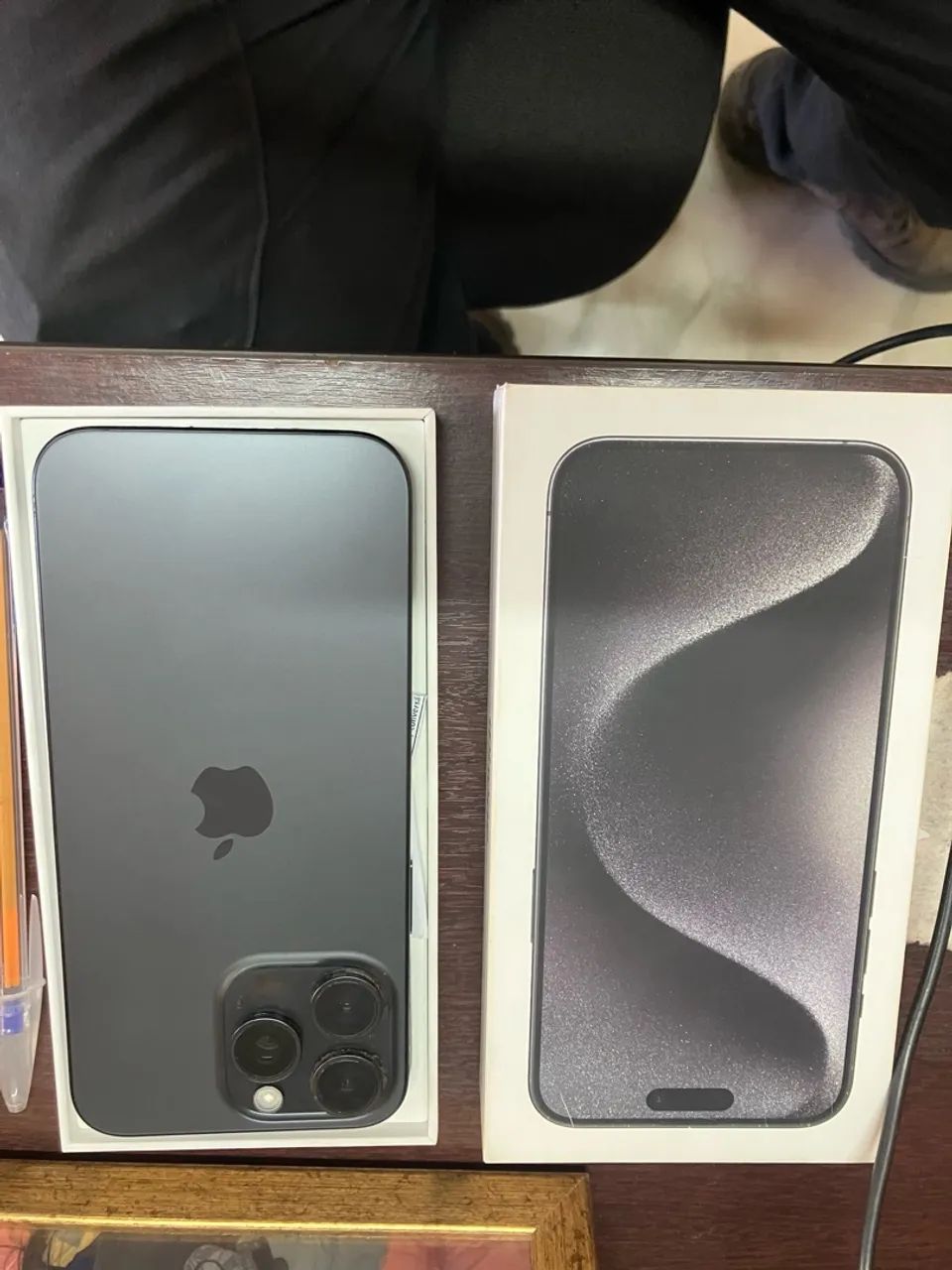 iPhone 15 pro Max com nota fiscal e caixa 