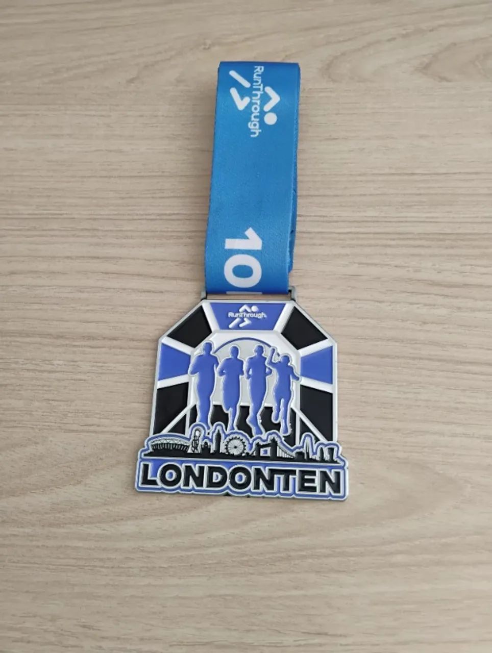 Medalha da corrida London Ten