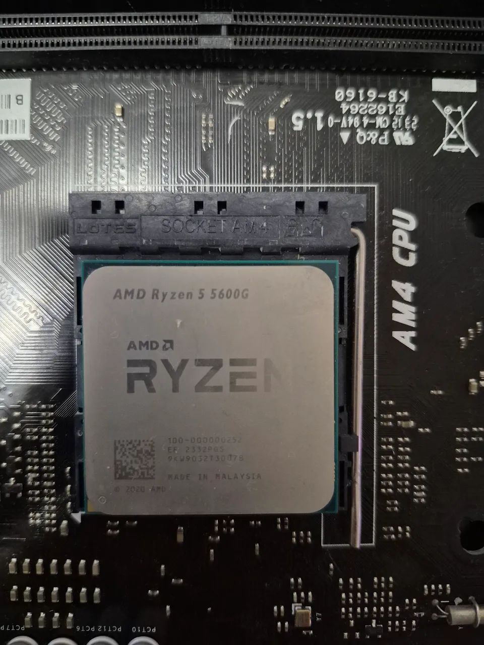 Kit B450M + Processador Ryzen 5 5600g - Foto 2