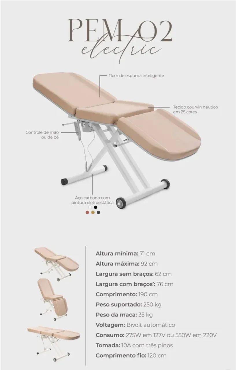 Maca elétrica + Mocho + brinde  - Foto 5