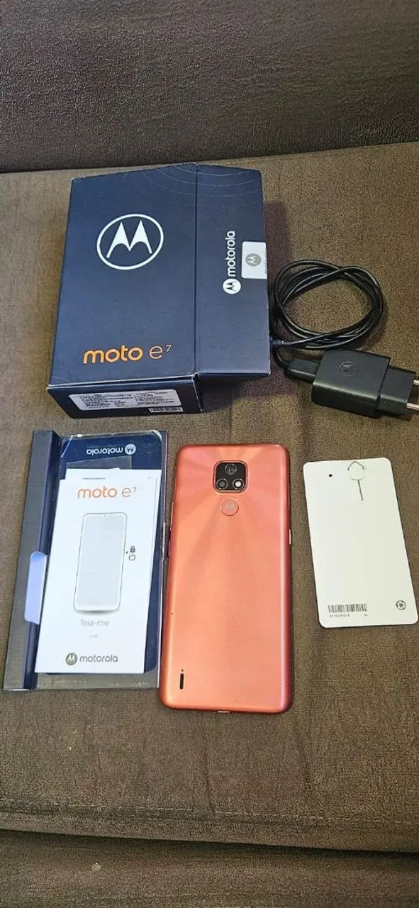 Celular Motorola Moto E7, 64Gb - única dona