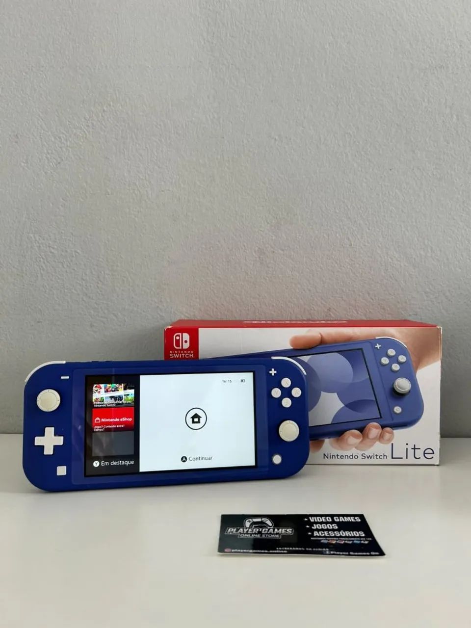 Nintendo Switch Lite Completo com Caixa (Aceito Cartão)