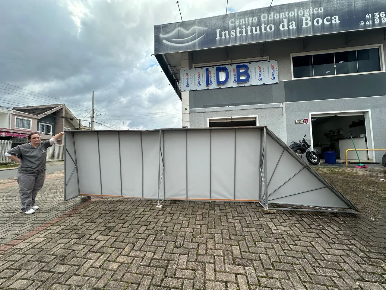 2 Toldos Comerciais 5x1,5m Com Estrutura de Alumínio - Grande e Resistente - Foto 2