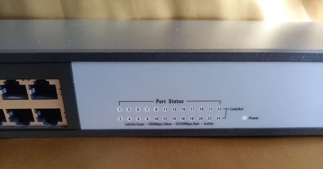 Switch HP JG708A 24 portas gigabit  - Foto 3