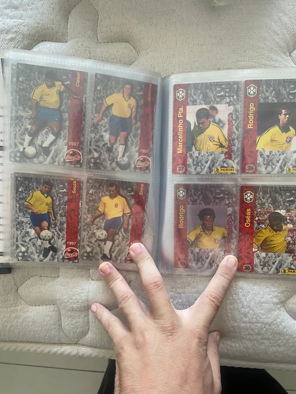 Futcards coca cola copa de 98 incompleto  - Foto 5