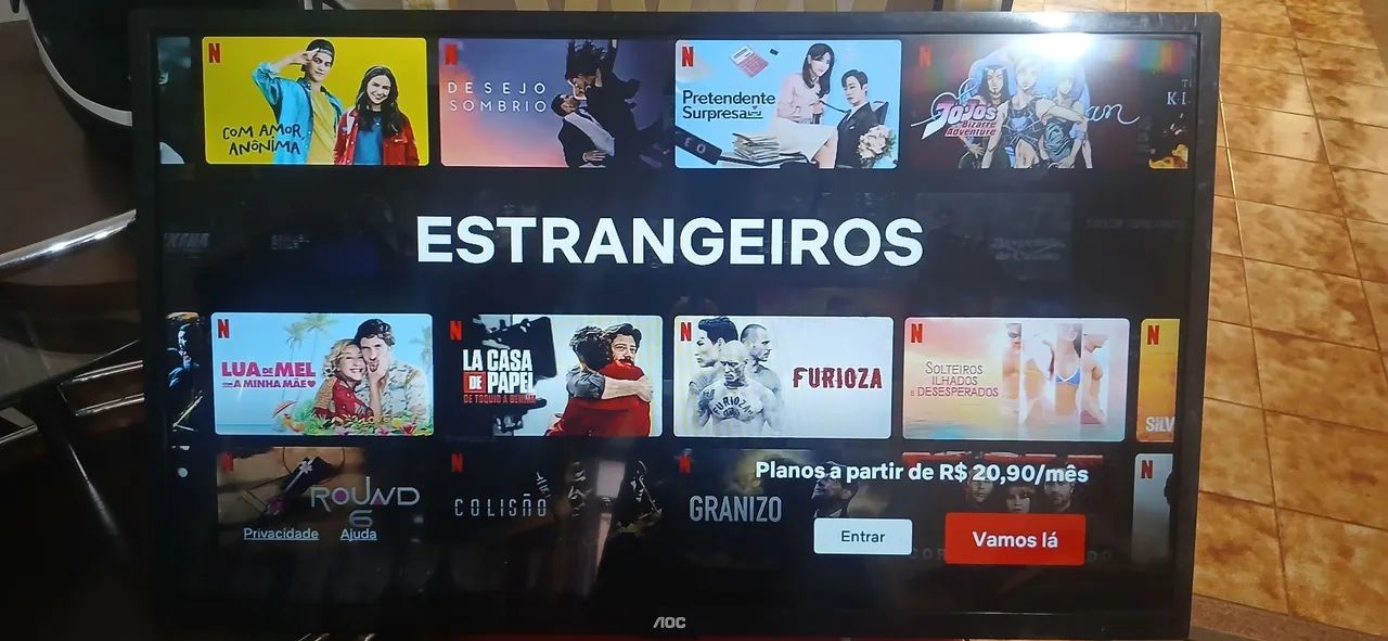 Smart TV 43 polegadas aoc  - Foto 4