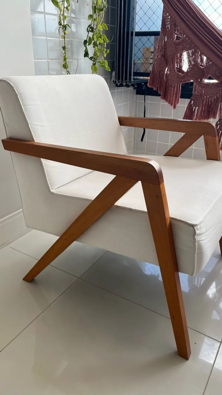 Poltrona elegante para sala ou quarto - Foto 3