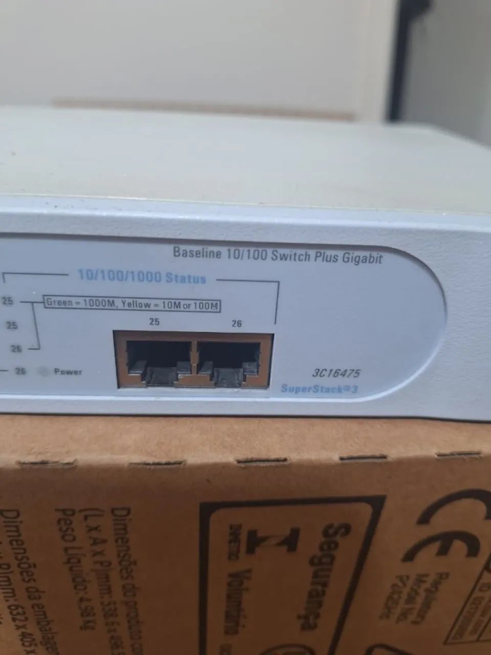 Switch 3com 3c16475 Superstack 3 Plus - Foto 2