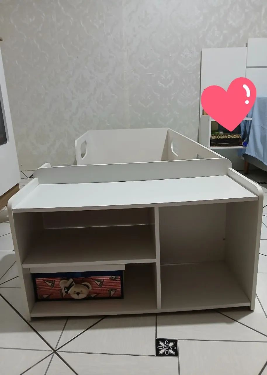 Cama infantil com nincho 65568096347649122