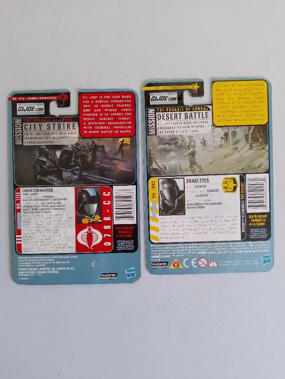 GI JOE 25th Lote de Filecards Originais HASBRO  - Foto 5