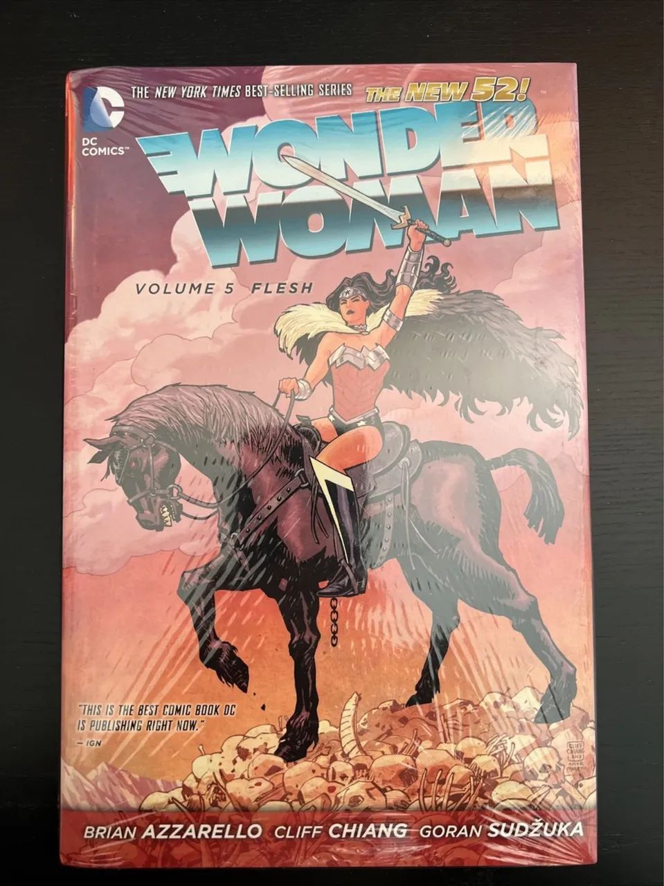 Hqs importadas Wonder Woman capa dura War Bones and flesh New 52 - Foto 3