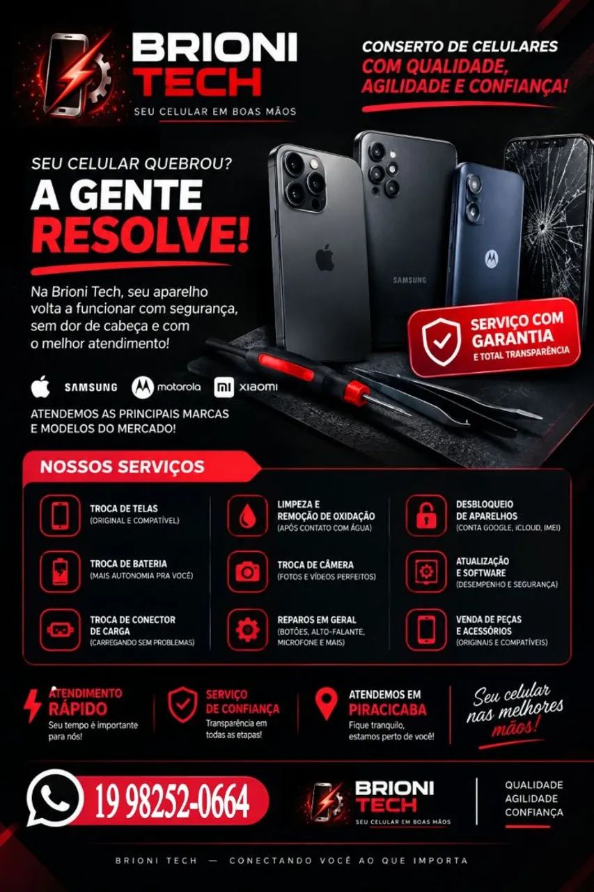 Assistência técnica para celulares