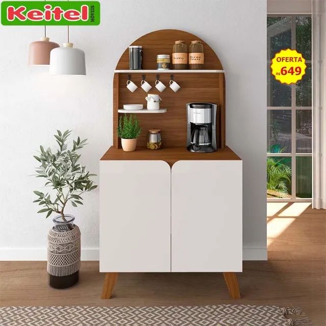 Cantinho Do Café Viena Cor Cedro / Off White