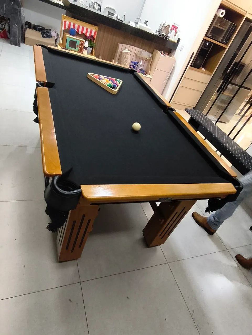 Mesa de Sinuca Modelo Slim - Foto 2