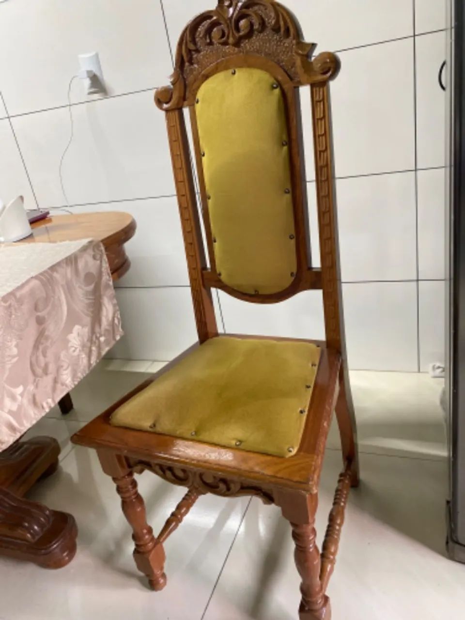 Mesa madeira maciça elegante  - Foto 5