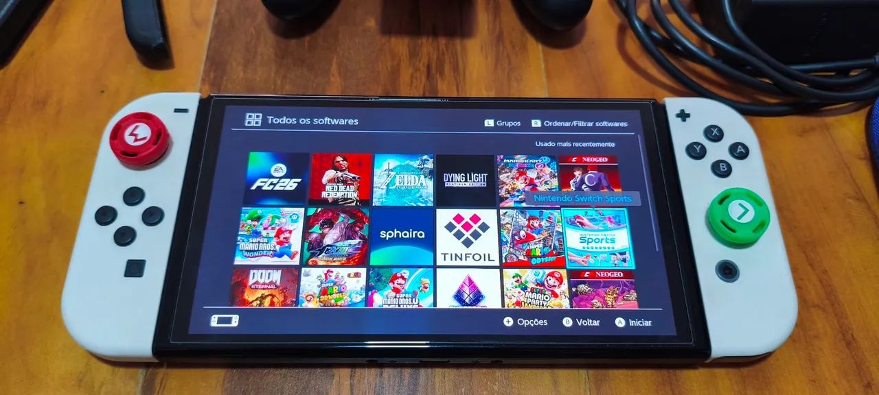 Nintendo Switch OLED Desbloqueado  - Foto 2
