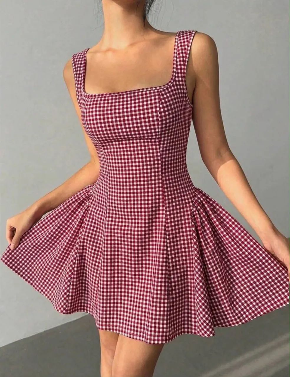 Vestido xadrez NOVO
