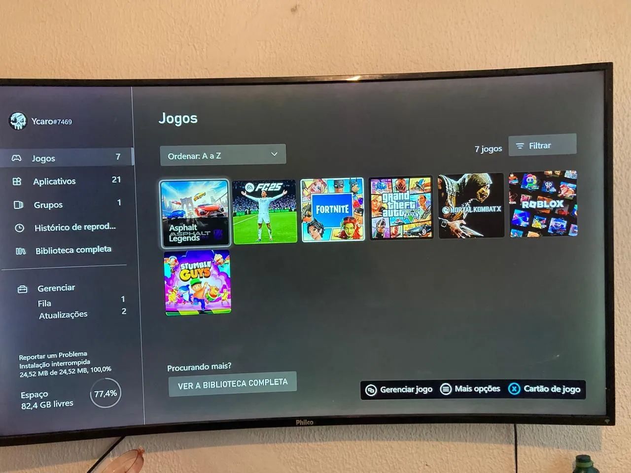 Xbox one (aceito troca em iPhone) - Foto 2