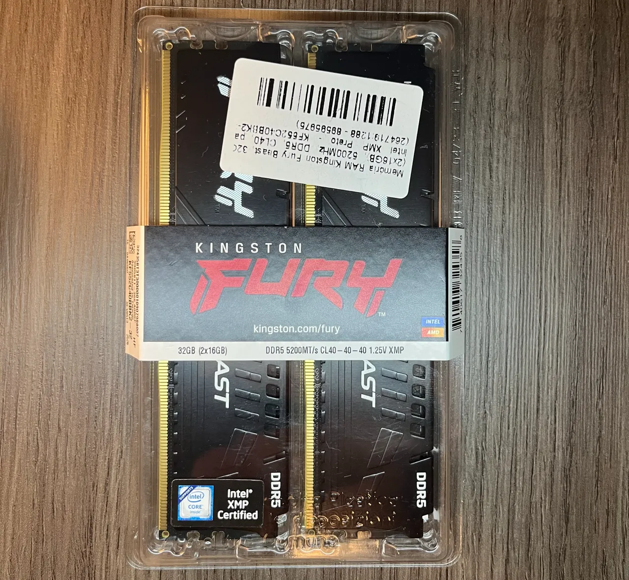 MEMORIA TEAM GROUP T-FORCE DARK Z 32GB (2X16) DDR4 3600MHZ
