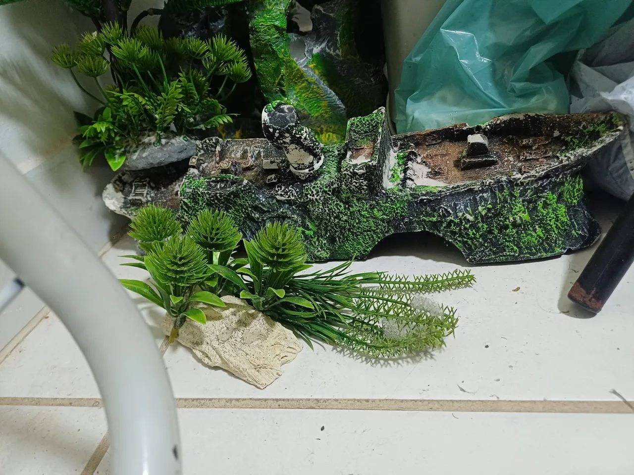 Decoração de aquário  - Foto 4