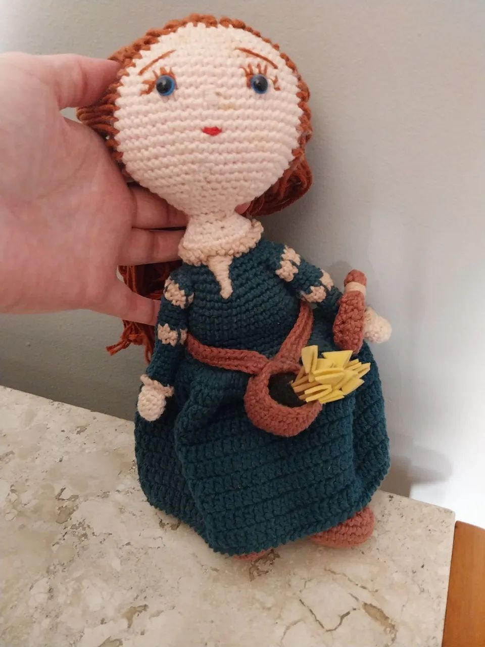 Princesa Mérida (Valente) em Amigurumi. - Foto 2