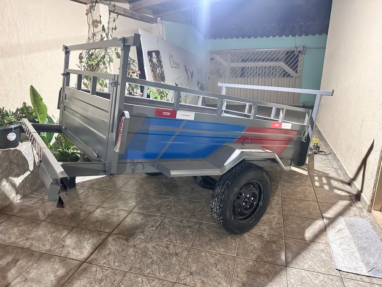 Carretinha feixe de mola - Foto 2