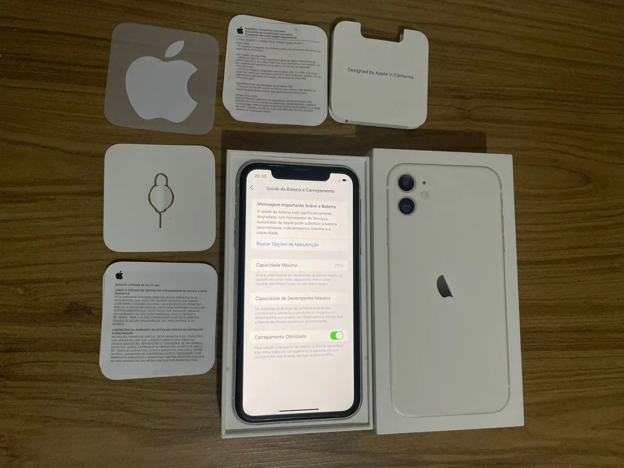 IPHONE 11 BRANCO - Foto 3
