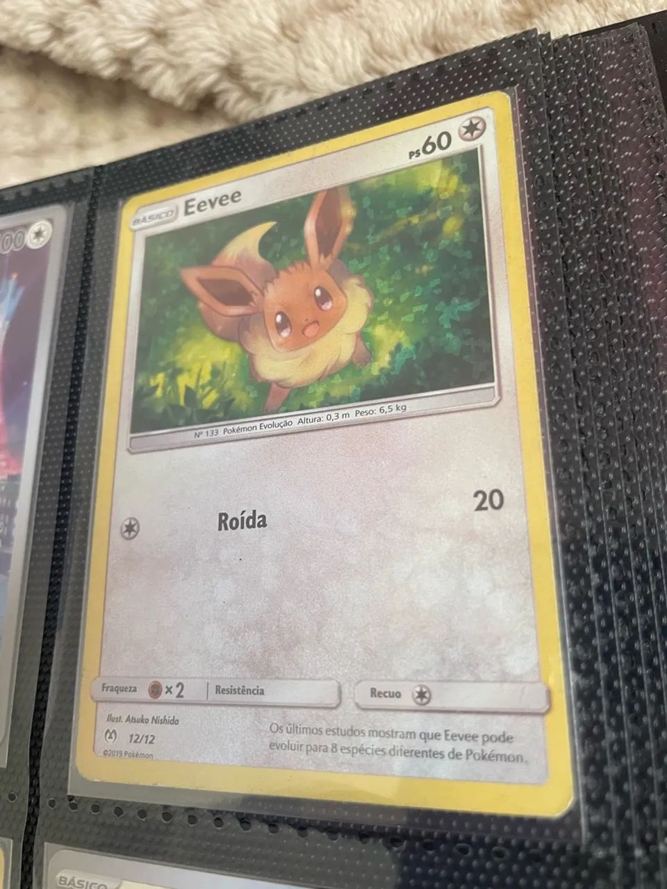 Carta Pokémon Eevee promo - Foto 2