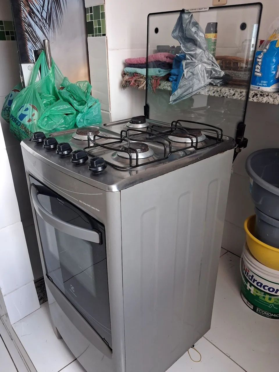 Fogão automático 4 bocas - Foto 5