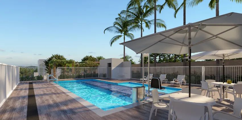 Apartamento próximo ao centro com varanda, 2 quartos - Foto 4
