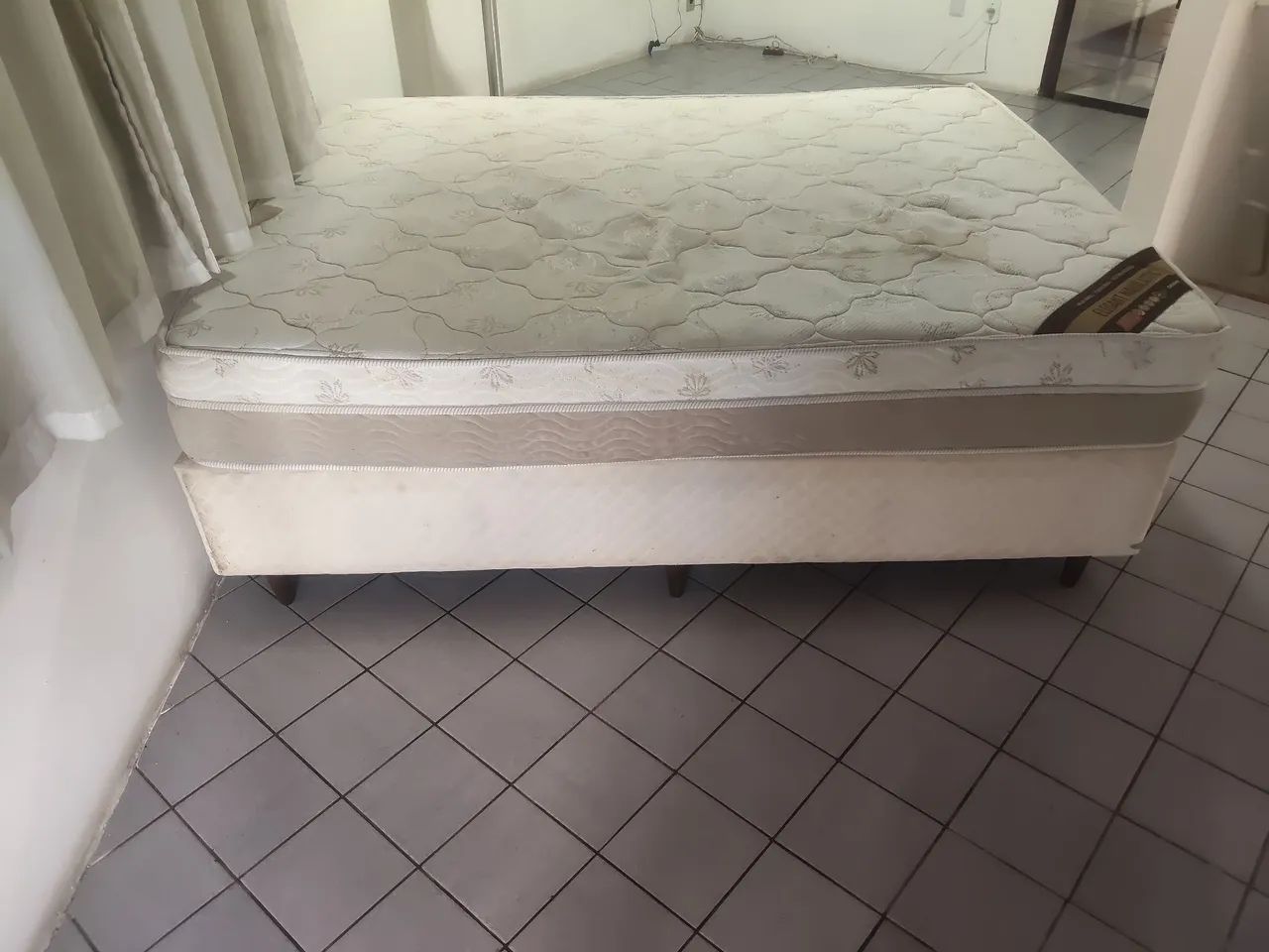 Cama box Queen Ortobom Elegant Nanolastic molas Bonnell  - Foto 5