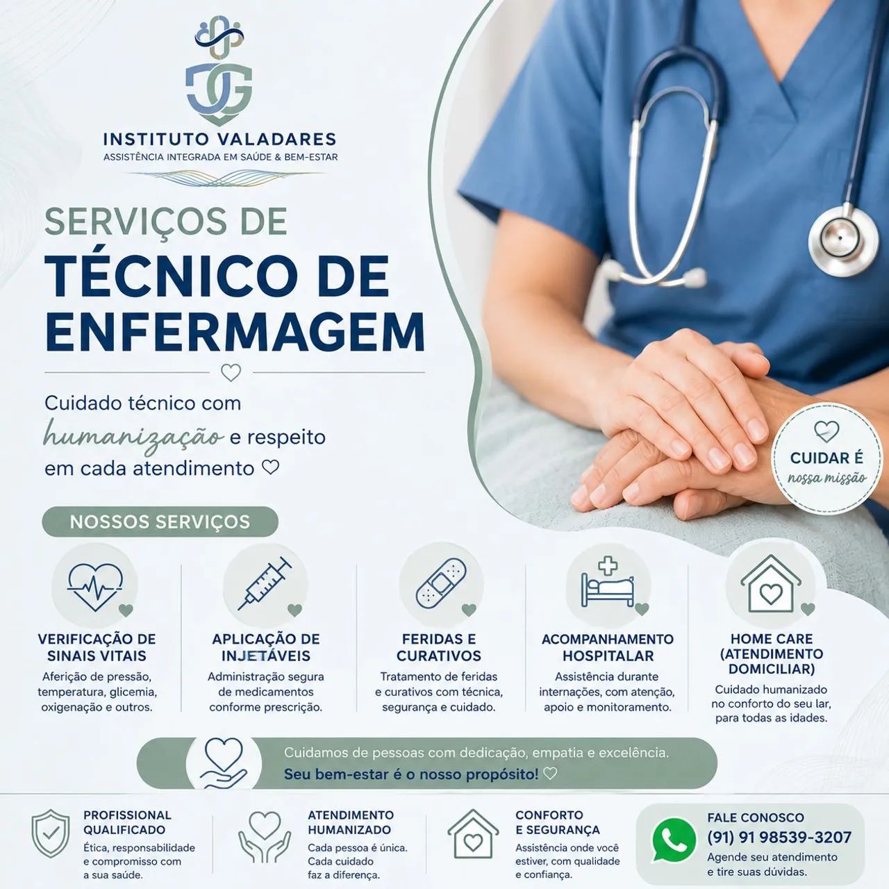 Técnica de Enfermagem e Cuidadora de Idosos