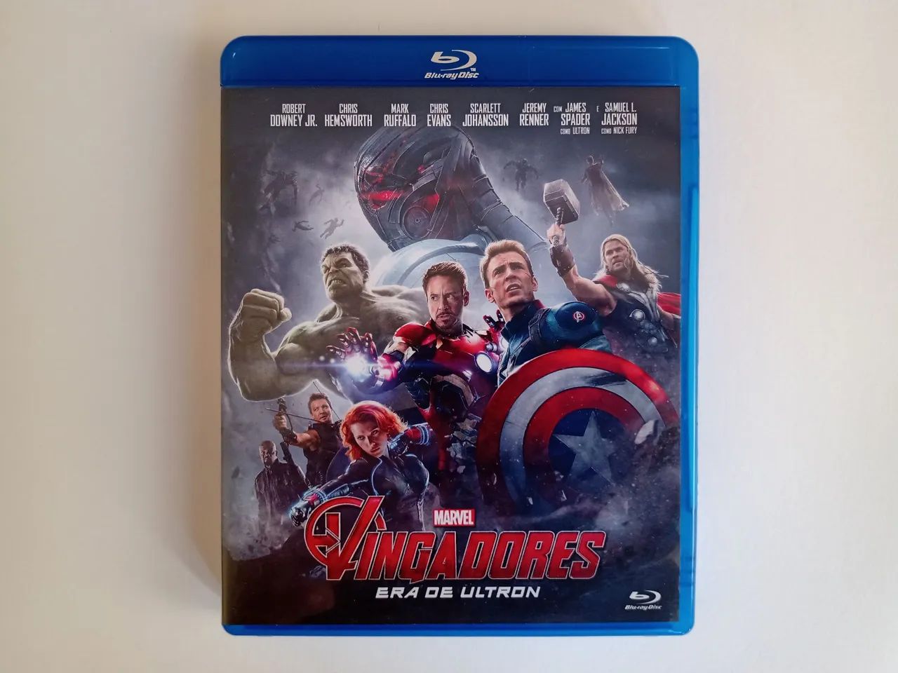 Blu-ray "Os Vingadores: Era de Ultron" (100% original) - Joss Whedon <br>