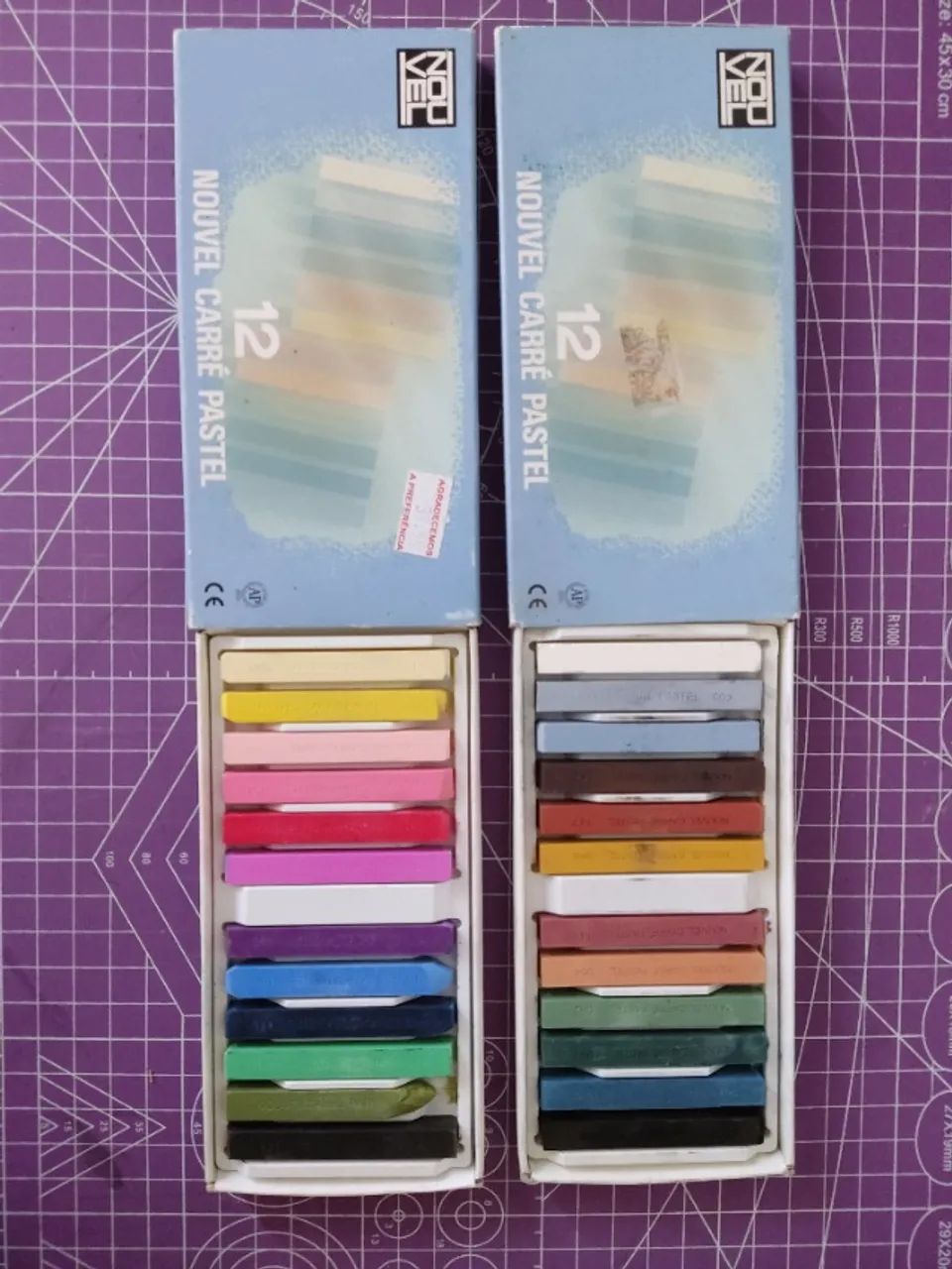 Giz Pastel Seco 24 cores