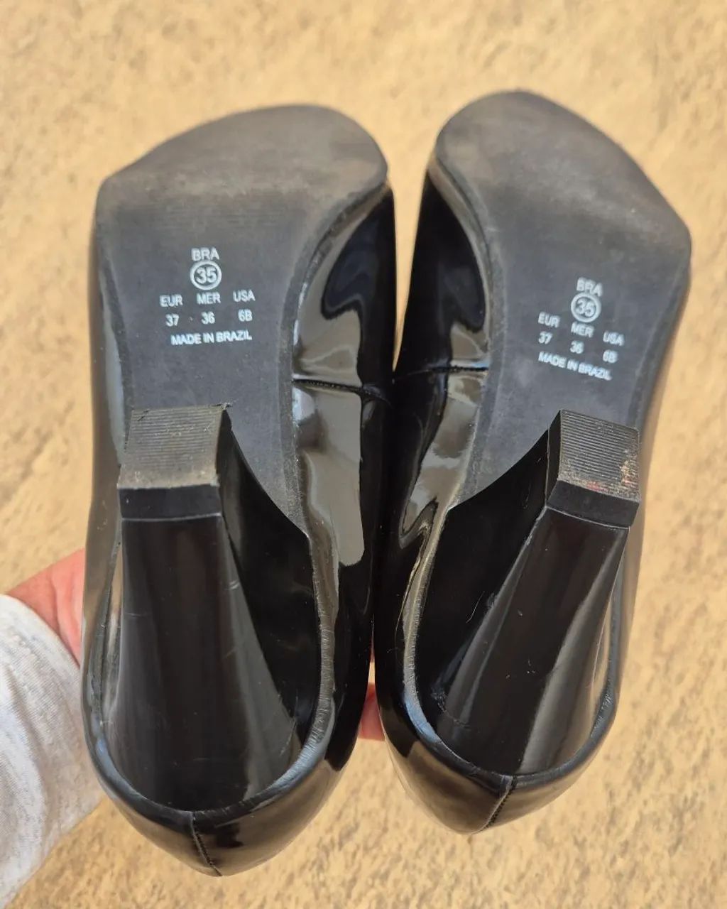 scarpin marri preto 35 - Foto 3