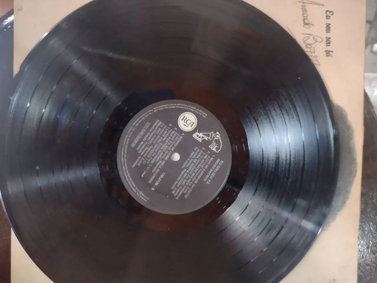 Disco Vinil LP Amado Batista - Sou teu fã  - Foto 3