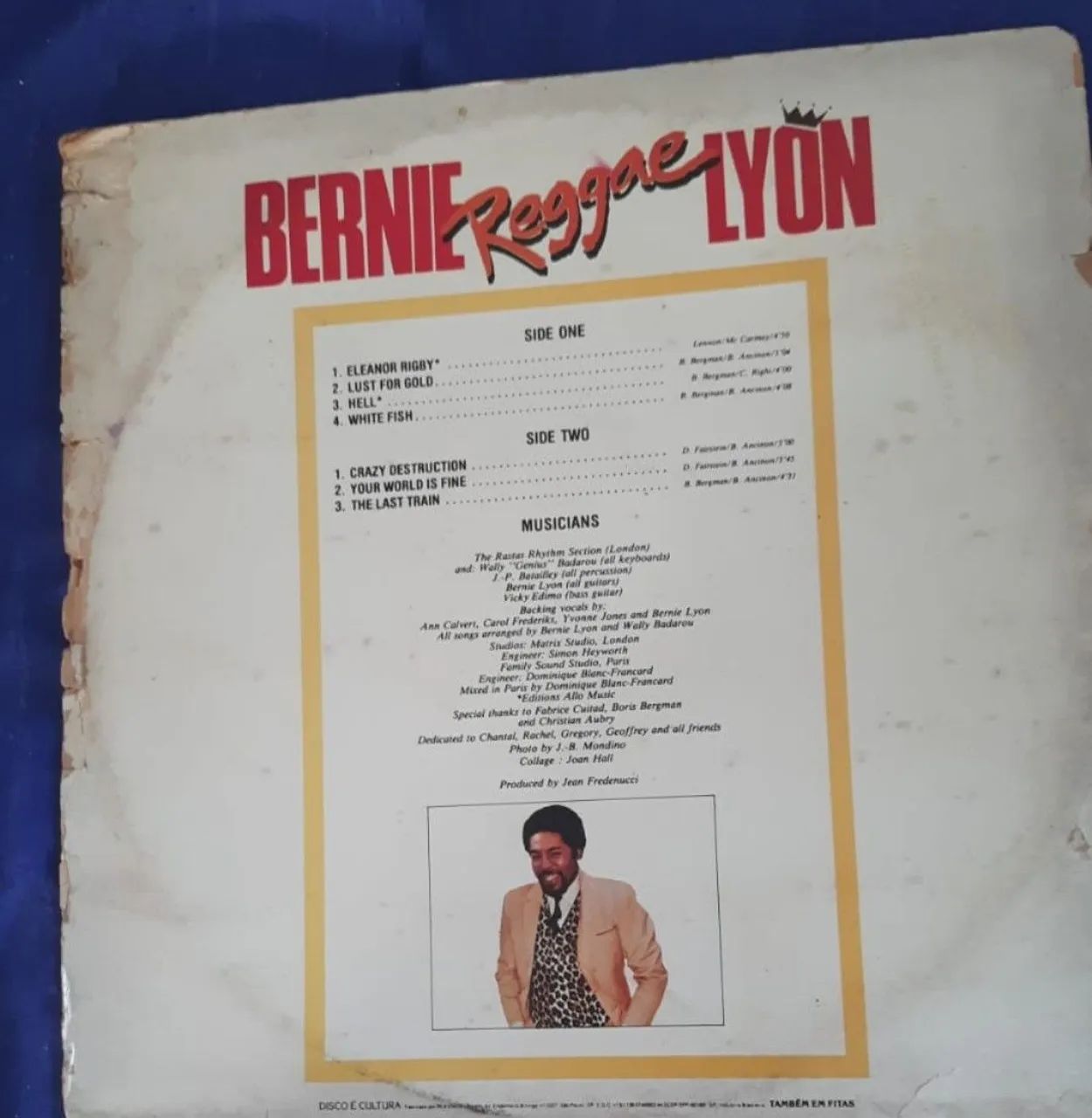 LP/Vinil BERNIE LYON reggae  - Foto 2