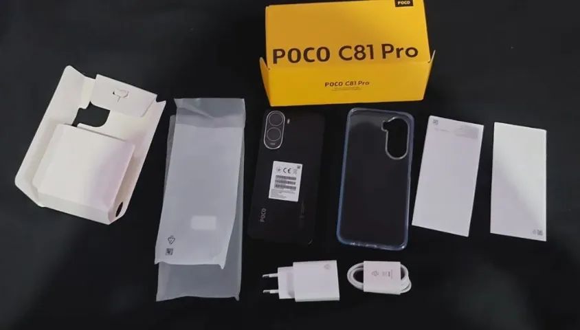Smartphone Celular Poco C81 Pro 128GB NOVO - Foto 2