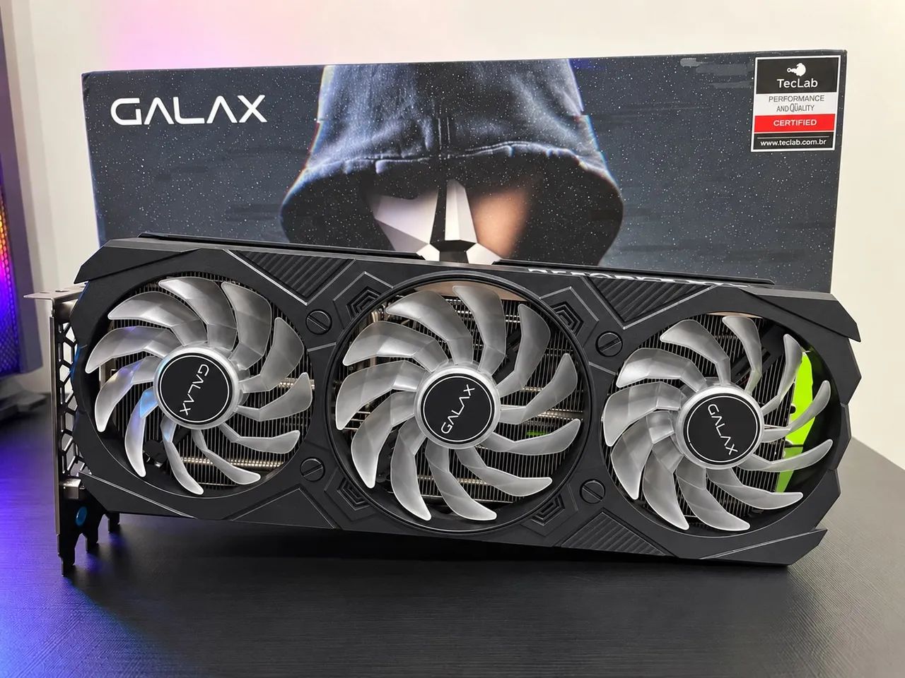 RTX 4070 GALAX 3X 12GB COM CAIXA 