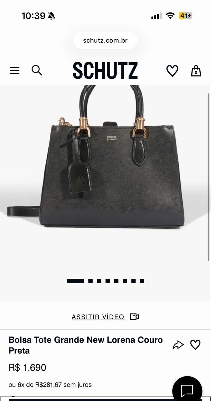 Bolsa SChutz Lorena Grande - Foto 5