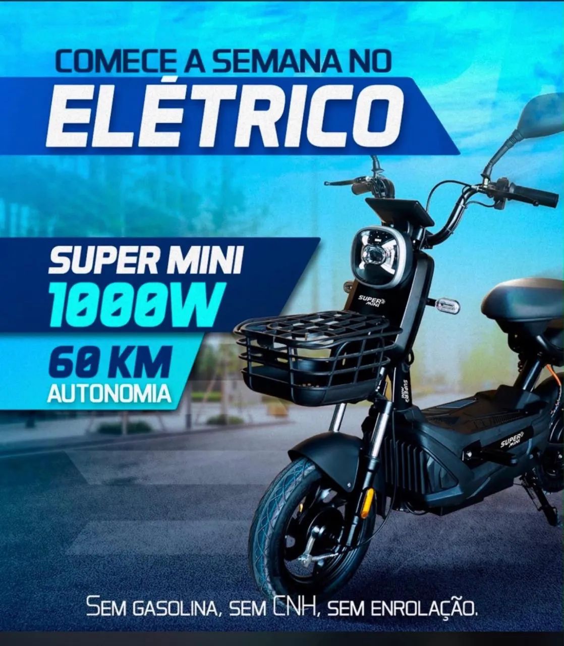 Bike elétrica super mini  - Foto 2