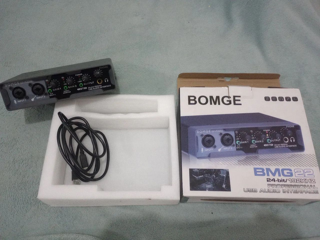Interface de áudio USB BMG22 - Foto 3