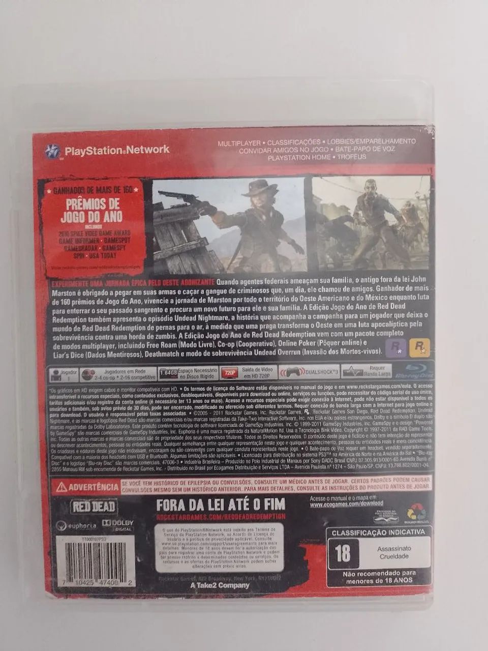 Red Dead Redemption original PS3 - Foto 2